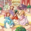 Ravensburger Puzzel Kleine Prinsessen 3x49 stukjes