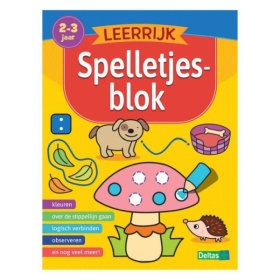 Leerrijk Spelletjesblok (2-3 Jaar)