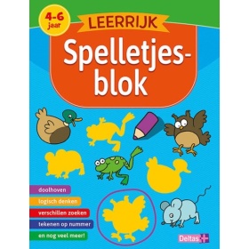 Vergroot Leerrijk spelletjesblok (4-6 jaar) Leerrijk spelletjesblok (4-6 jaar)