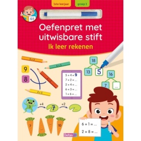 Oefenpret Met Uitwisbare Stift Ik Leer Rekenen