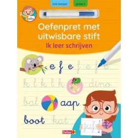 Oefenpret Met Uitwisbare Stift Ik Leer Schrijven