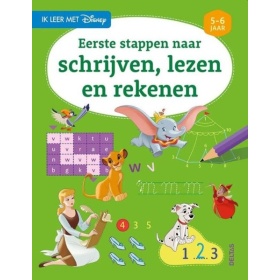 Vergroot Disney Eerste Stappen Naar Schrijven, Lezen En Rekenen (5-6 jaar) Disney Eerste Stappen Naar Schrijven, Lezen En Rekenen (5-6 jaar)