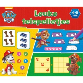 Paw patrol leuke telspelletjes 4-5 jaar