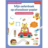 Mijn Oefenboek Op Afwasbaar Papier Eerste Schrijfspelletjes (4-5 jaar)