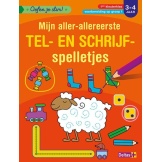 Oefen je slim! mijn aller-allereerste tel en schrijfspelletjes 3-4jaar