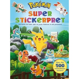 Vergroot Pokemon Super Stickerpret Pokemon Super Stickerpret
