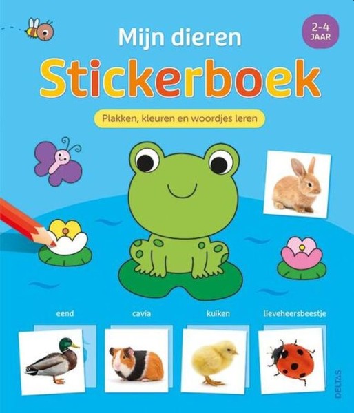 Mijn Dieren Stickerboek (2-4 Jaar)