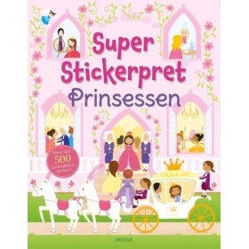 Super stickerpret - prinsessen