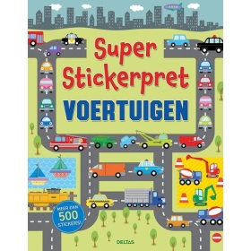 Super stickerpret - voertuigen