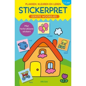 Stickerpret - Eerste Woordjes (3-5 Jaar)