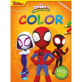 Vergroot Marvel Spidey And His Amazing Friens Color Kleurblok Marvel Spidey And His Amazing Friens Color Kleurblok