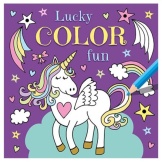 Kleurboek lucky color fun unicorn