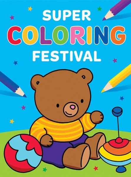 Super coloring festival. ZNU, Paperback