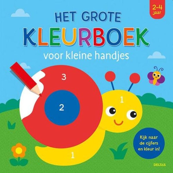 Het grote kleurboek voor kleine handjes