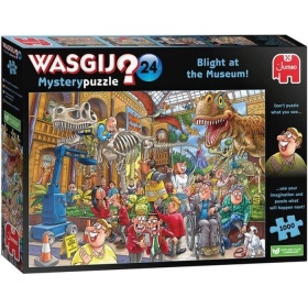 Vergroot Wasgij Mystery Puzzel 24 Paniek In Het Museum! 1000 Stukjes Wasgij Mystery Puzzel 24 Paniek In Het Museum! 1000 Stukjes
