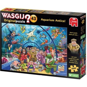 Vergroot Wasgij Original Puzzel 43 Aquarium Antics 1000 Wasgij Original Puzzel 43 Aquarium Antics 1000