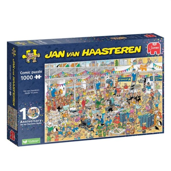 Jan van Haasteren 10 jaar JvH Studio 1000 stukjes