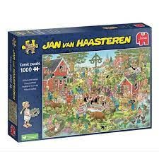 Jumbo puzzel 1000 stukjes Jan van Haasteren midzomerfeest