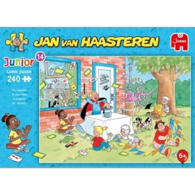 Vergroot Puzzel Jan van Haasteren Junior De Goochelaar 240 stukjes Puzzel Jan van Haasteren Junior De Goochelaar 240 stukjes