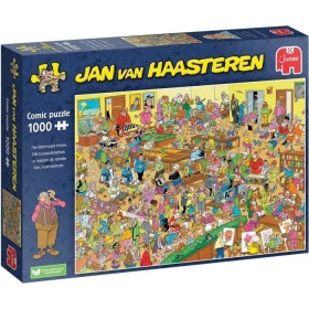 Vergroot Jumbo puzzel Jan van haasteren het bejaardentehuis 1000 stukjes Jumbo puzzel Jan van haasteren het bejaardentehuis 1000 stukjes