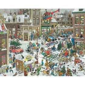 Puzzel Jan Van Haasteren Kerstmis (1000)