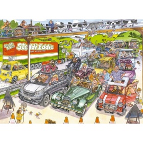 Vergroot Jumbo Puzzel Wasgij 19 Pitstop (1000) Jumbo Puzzel Wasgij 19 Pitstop (1000)