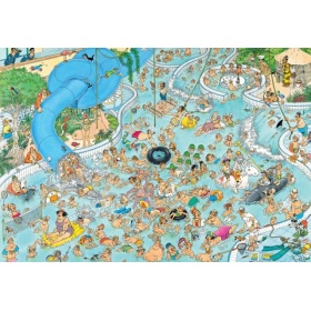 Vergroot Jumbo puzzel Jan van Haasteren - Tropisch Zwemparadijs (1500) Jumbo puzzel Jan van Haasteren - Tropisch Zwemparadijs (1500)