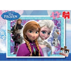 Vergroot Puzzel 50 stukjes Frozen Puzzel 50 stukjes Frozen
