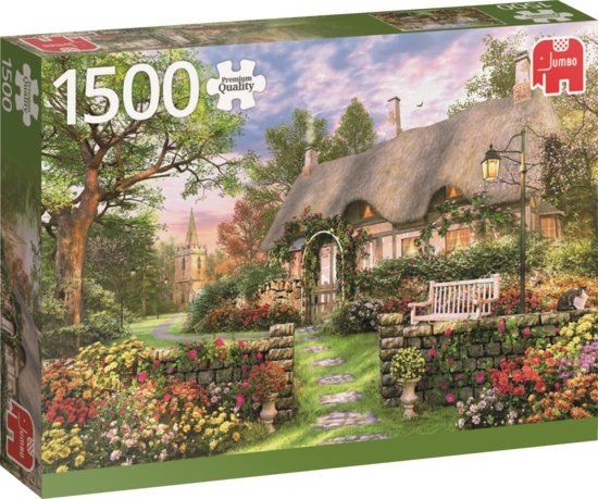 Jumbo Puzzel Zonnige Cottage 1500 jumbo kopen in de aanbieding