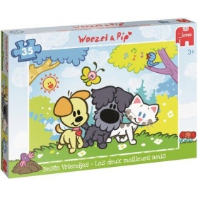Vergroot Jumbo Puzzel Woezel & Pip Beste Vriendjes (35) Jumbo Puzzel Woezel & Pip Beste Vriendjes (35)