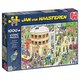 Vergroot Jumbo Puzzel Jan Van Haasteren The Escape (1000) Jumbo Puzzel Jan Van Haasteren The Escape (1000)