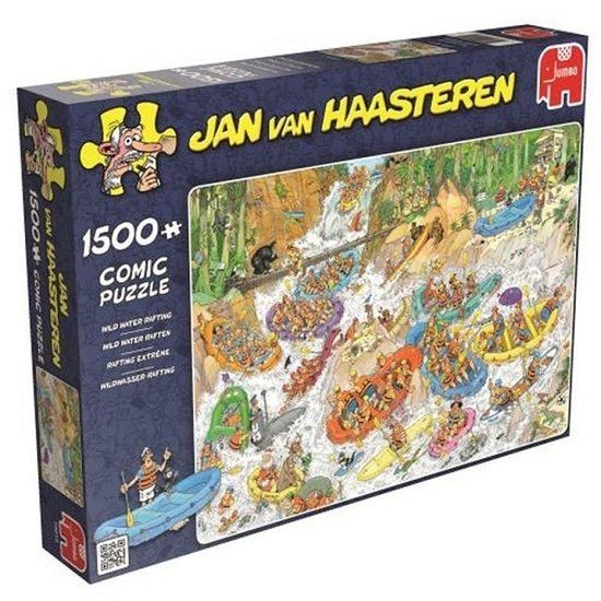 Shilling Geweldig Te voet Jumbo Puzzel Jan Van Haasteren Wild Water Rafting (1500)