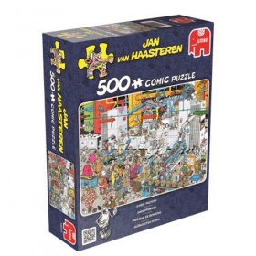 Vergroot Jumbo puzzel Jan van Haasteren Snoepfabriek (500) Jumbo puzzel Jan van Haasteren Snoepfabriek (500)