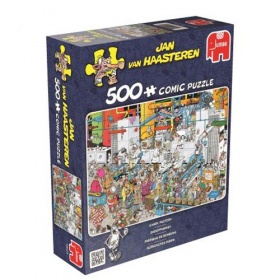 Jumbo puzzel Jan van Haasteren Snoepfabriek (500)