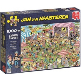 Jumbo Puzzel Jan Van Haasteren Popfestival (1000)