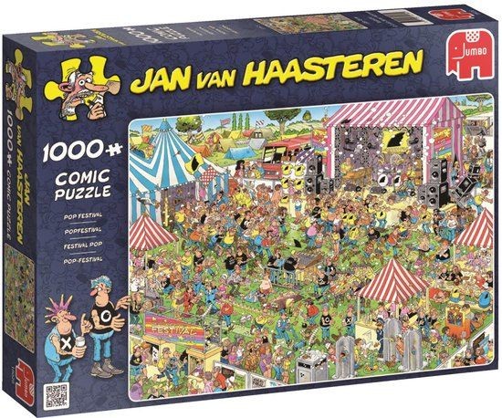 Jumbo Puzzel Jan Van Haasteren Popfestival (1000)