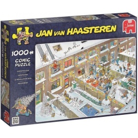 Vergroot Jumbo Puzzel Jan Van Haasteren Kerstavond (1000) Jumbo Puzzel Jan Van Haasteren Kerstavond (1000)