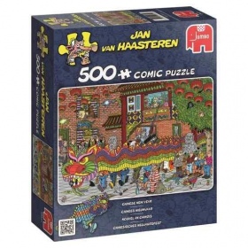 Vergroot Jumbo Puzzel Jan Van Haasteren Chinees Nieuwjaar (500) Jumbo Puzzel Jan Van Haasteren Chinees Nieuwjaar (500)