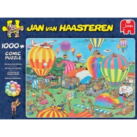 Vergroot Jumbo Puzzel Jan Van Haasteren Ballon Festival (1000) Jumbo Puzzel Jan Van Haasteren Ballon Festival (1000)