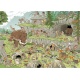 Jumbo Puzzel Pieces of History Stone Age (500)