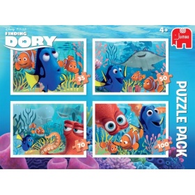 Vergroot Disney Finding Dory Puzzel 4in1 Bumper Pack Disney Finding Dory Puzzel 4in1 Bumper Pack