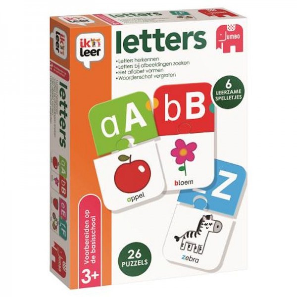 Hulpeloosheid Tegenstrijdigheid knijpen Jumbo Spel Ik Leer Letters