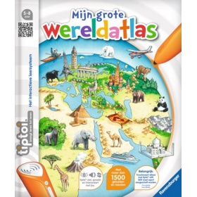 Vergroot Ravensburger Tiptoi Boek Wereldatlas Ravensburger Tiptoi Boek Wereldatlas