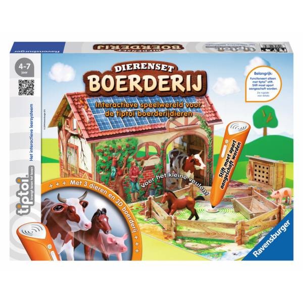 Ravensburger Tiptoi Dierenset Boerderij ravensburger kopen in de aanbieding