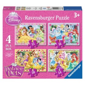 Ravensburger puzzel 4 Disney palace pets (12+16+20+24)