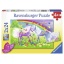 Ravensburger puzzel Regenboogpaarden (2x24)