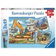 Ravensburger puzzel Grote Bouwvoertuigen (3x49)