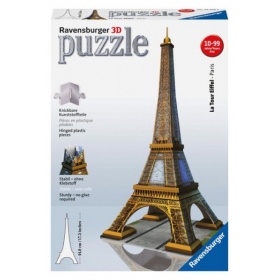 Vergroot Ravensburger 3D Puzzel Eiffeltoren (216) Ravensburger 3D Puzzel Eiffeltoren (216)