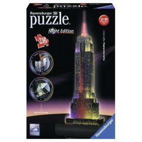 Vergroot Ravensburger 3D Puzzel Empire State Building (216) Ravensburger 3D Puzzel Empire State Building (216)