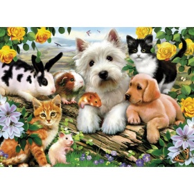 Vergroot Ravensburger Puzzel Dierenvriendjes (300) Ravensburger Puzzel Dierenvriendjes (300)